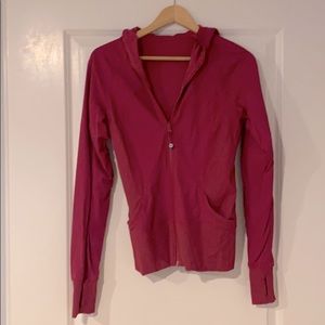 Lulu lemon pink active hoodie